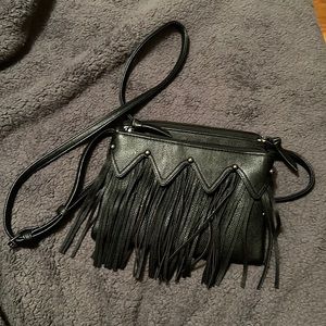 Madden girl black crossbody bag